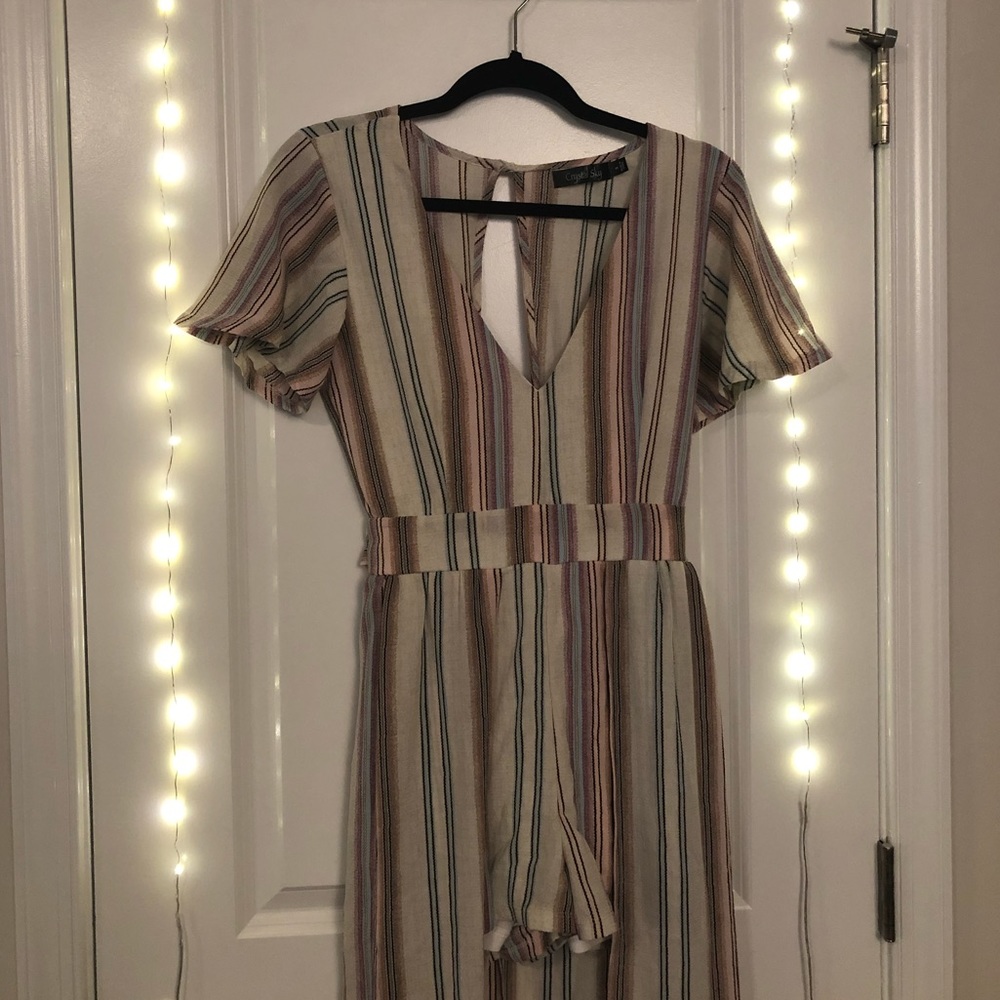 Romper with Train
